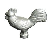 Asa para tapa ROOSTER, plata, Staub