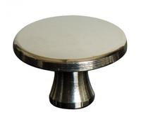 Asa redonda para tapa niquelada grande, Staub