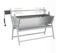 Asador Barbacoa De Hierro Y Acero Inoxidable Vidaxl