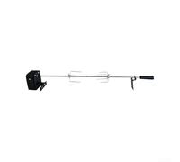 Asador de acero inoxidable para asar, 105 cm, longitud total, acero | Diseño compacto y ligero, fácil de llevar, se adapta a mochilas, ideal para viajes, eventos al aire libre