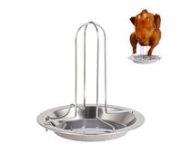 Asador vertical de pollo parrilla asador plegable antiadherente para | Parrilla para pato para parrilla de carbón de leña reuniones al aire libre camping picnic fiestas