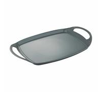 Asadora San Ignacio Earth Grey SG-6755 Gris Aluminio Forjado 36,9 x 24,6 cm Con asas
