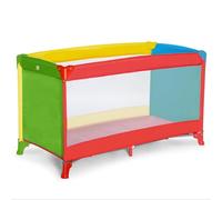 Asalvo Creta Cuna de Viaje, 0-3 Años (0-15 kg), Cuna de Viaje Ligera, Colchón, (60x120 cm), Bolsa de Transporte, Plegado Ultrarrápido Tipo Paraguas, Multicolor Ludo