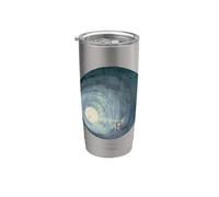 Ascenso de los Bienaventurados de Hieronymus Bosch (1504) Vaso térmico de acero inoxidable de doble pared
