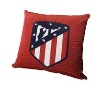 Asditex Cojin Velvet Terciopelo Atlético de Madrid 45 cm. x 45 cm. (Incluye Relleno)