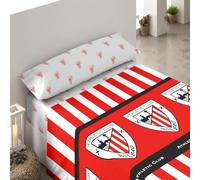 ASDITEX Juego de sábanas 3 Piezas Athletic Cama 90 cm. (sábana 160x270 cm.-Bajera 90x200+28 cm. y Almohada 45x110 cm.)