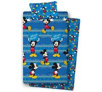 Asditex Juego de sábanas Coralina Mickey Mouse (Cama 90)