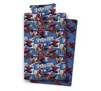 Asditex Juego de sábanas coralina Spiderman Cama 105 cm.