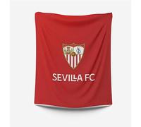 ASDITEX Manta coralina Sevilla FC 120 cm. x 150 cm. Largo (250 gsm)