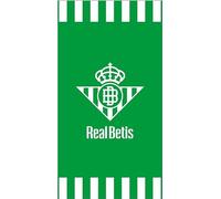 ASDITEX Real Betis Toalla de Playa, 90 x 170 cm, 100% Algodón, 340 gr/m², Verde y Blanco