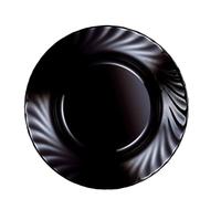 Asekible - Luminarc - plato hondo 22.5 cm trianon black lum