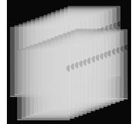 ASelected 60 Piezas Fundas Transparentes A4, Material Oficina