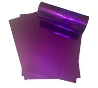 ASENME Set de cartulinas metalizadas, 20 hojas A4-250 gramos Cartulinas (Morado, A4/20 Unidades)