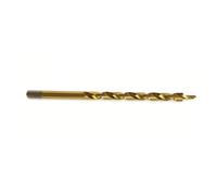 ASHATA Broca Larga y Resistente para Carpintería, Broca de Acero de Alta Velocidad para Carpintería Eficiente, 17,5x0,9x0,9cm (R Ti recubierto 4241-9.0)