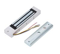 ASHATA Cerradura Magnética Eléctrica 180KG | Cerradura de puerta con electroimán, fuerza de sujeción de 350 libras, a prueba de fallos NC, señal de 5 cables,