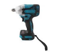 ASHATA Destornillador de Impacto 2 en 1, Motor sin Escobillas, 380 Nm, | Llave de impacto eléctrica, Taladro inalámbrico, Andamios, Madera, Metal, Ion de litio de 18 V, Luz de trabajo LED, Agarre