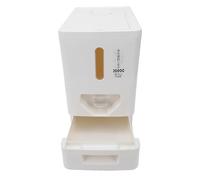 ASHATA Dispensador Hermético de Arroz de Gran Capacidad para Contenedor de Almacenamiento de Despensa de Cocina, Ideal para Granos y Alimentos Secos, Hecho de PP+PET+APS Duradero (Pequeño (se adapta
