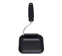 ASHATA Espátula Giratoria Versátil de ángulo Ajustable para Voltear Tortillas y Panqueques con Diseño Antiadherente Resistente Al Calor en Tamaño Portátil 3 Piezas (BLACK)