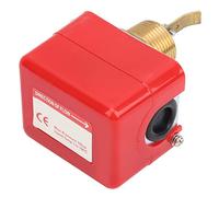 ASHATA HFS 25 Interruptor de Flujo de Agua Tipo Objetivo Interruptor de Flujo de Paleta Latón 1 Pulgada Temperatura Media 0 60 ℃ Presión Nominal 10 Bar AC220 V 15 A Salida SPT 100000 Veces Vida de