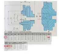 ASHATA Mandril de Torno Manual Autocentrante, 4 Garras 63mm | Construcción duradera, perfecta para trabajar la madera, fácil de operar, amplio rango de sujeción