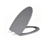 Asiento De Inodoro Alargado Con Tapa, Cierre Suave Y Silencioso | Durable y resistente a la decoloración, liberación rápida for una fácil limpieza,carga de 150 kg(Color-1,370x500mm)