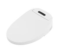 Asiento de inodoro inteligente para bidé eléctrico, bidé, asiento de inodoro con calefacción de agua caliente, función múltiple, mando a distancia, luz nocturna LED, baño, hotel, apartamento, 37 x 51