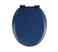Asiento De Inodoro Plástico Resistente, Tapa Cierre Lento, Silencioso | Durable y resistente a la decoloración, liberación rápida for una fácil limpieza, capacidad de carga de 150 kg(Color-1)