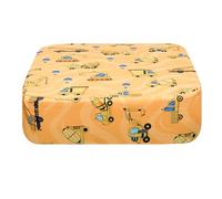Asiento elevado para niños - Algodón 14,17 x 12,6 x 3,54 pulgadas | Asiento elevado antideslizante con cinturón de seguridad | Relleno para trona lavable portátil para almuerzos y niños