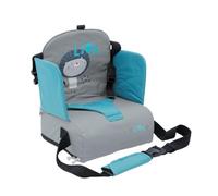 Asiento Elevador Lion Plegable Olmitos para Bebé | Silla Portátil con Arnés y Bolsillo