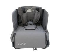 Olmitos - Asiento Elevador Arlo ultra ligero multifunción by NIU - Bolso para Silla de pasaeo/Mochila de viaje/Elevador - Con cambiador y bolsillo térmico Gray