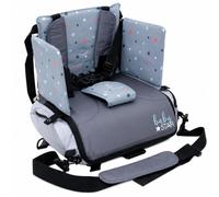 Asiento Elevador Plegable con Bolsillos Olmitos Baby Ligero y Portátil +6m
