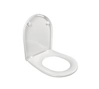 Asiento Jacob Delafon - Odéon Rive Gauche E24888 - Thermodur, bisagras inox. Compatible con inodoro de la colección Odéon Rive Gauche. Color blanco.