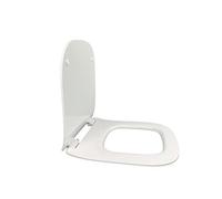 Asiento Jacob Delafon - Struktura E20606 - Thermodur extra-plano con descenso progresivo y desmontable, bisagras metálicas. Color Blanco