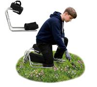 Asiento para Rodillas, Rodillera de jardín con función de Asiento, Protege Las Rodillas, soporta hasta 200 kg, Ideal para jardinería, construcción y Trabajos Profesionales