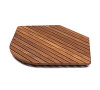 AsinoX TEK3A5858R - Tarima de ducha y baño, madera de teca