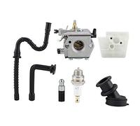 Asixx Carburador para motosierra Stihl 024 026 MS240 MS260 MS 240 260 Motosierra Carburador para Stihl 024 026 MS240 MS260 MS 240 260 WT194 Accesorio de motosierra para cortacésped
