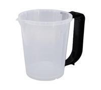 Asixxsix 30 Vasos Medidores de Plástico, 400 Ml Vasos Medidores Desechables Graduados Transparentes Taza de Plástico con Boquilla y Asas, para Líquidos, Pinturas, Resina, Arte