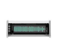 Asixxsix Analizador de Espectro de, Pantalla VFD Bluetooth 5.0 Entrada Auxiliar Dual de 3,5 Mm con Rango de 80 Hz-16 KHz Medidor de Nivel de Sonido AGC Personalizado