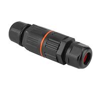 Asixxsix Caja de Conexiones IP68, Conector Rápido de 3 Pines, 32A, 450V | Bloque de terminales de cable impermeable, nailon retardante de llama, contactos de latón, para red de iluminación de