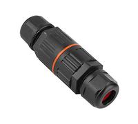 Asixxsix Caja de Conexiones IP68, Conector Rápido de 3 Pines, 32A, 450V | Bloque de terminales de cable impermeable, nailon retardante de llama, contactos de latón, para red de iluminación de