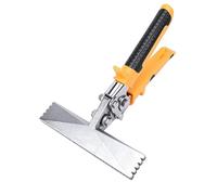 Asixxsix Cerradoras Manuales de Chapa de Metal, Herramientas Dobladoras de Chapa de Mandíbula Recta de 6 Pulgadas para Doblar, Unir y Enderezar, Alicates para Doblar con Mango Ergonómico