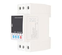 Asixxsix Disyuntor WiFi Inteligente, Control Remoto Inalámbrico WiFi Medidor de Energía Inteligente para Fugas, Sobre/bajo Voltaje y Protección contra Sobrecorriente, Medidor de Energía