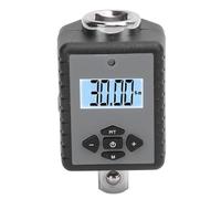 Asixxsix Llave Digital, 1/2 Accionamiento 17 340 Nm 12 5 250 9 Lb Ft Adaptador Digital Medidor de ángulo con Zumbador Función de Memoria de Alerta LED para Reparaciones de Motocicletas Automotrices