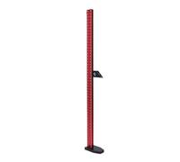 Asixxsix Medidor de altura para sierra de mesa, rango de 0 a 25 pulgadas, profundidad métrica y en pulgadas, herramienta de medición para carpintería de aleación de aluminio.