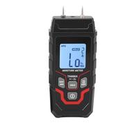 Asixxsix Medidor de Humedad de Madera, Pantalla LCD, Detector Digital de Fugas de Agua, Probador de Humedad, Probador Digital de de Madera para Leña, para Paredes,