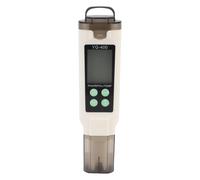 Asixxsix Medidor de PH ORP H2, Pantalla LCD Retroiluminada de Alta Sensibilidad, Probador de Agua de Hidrógeno, Probador de PH de Agua con Sonda Desmontable IP67 Impermeable para Piscina, Pecera,