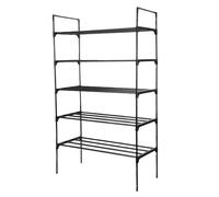Asixxsix Zapatero de 5 Niveles, Organizador de Almacenamiento apilable para Zapatos, Almacenamiento Ajustable y Resistente, fácil Montaje y desmontaje para Entrada, Pasillo, Armario