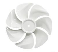 Aspas de Ventilador 7 para hojas PP 22cm Repuesto para Ventilador de Suelo Circulador Aire Silencioso (White 22CM)