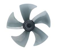 Aspas de ventilador - Piezas de repuesto eléctricas de ABS 175 G, 5 piezas, rueda de hélice transparente, montaje práctico | Soporte de encimera, zócalo, dispositivo de escritorio