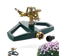 Aspersor De Césped Herramienta de Riego Giratoria 360 Grados | Aspersor Rotatorio Automático Para Patio, Jardín, Patio, Porche, Hierba, Verduras, Hortalizas, Flores, Mujeres y Hombres